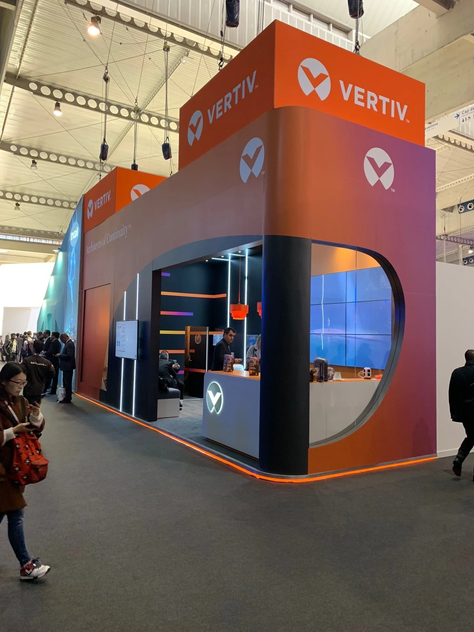 Exhibition stand in Barcelona